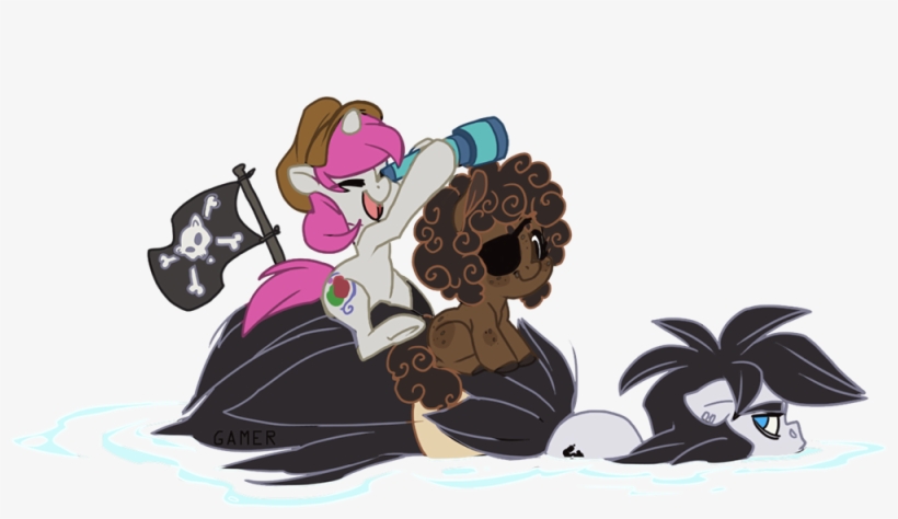 Eyepatch, Flag, Jolly Roger, Oc, Oc Only, Oc - Cartoon, transparent png