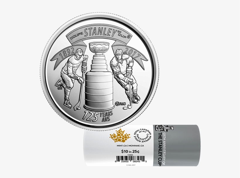125th Anniversary Of The Stanley Cup - Royal Canadian Mint, transparent png