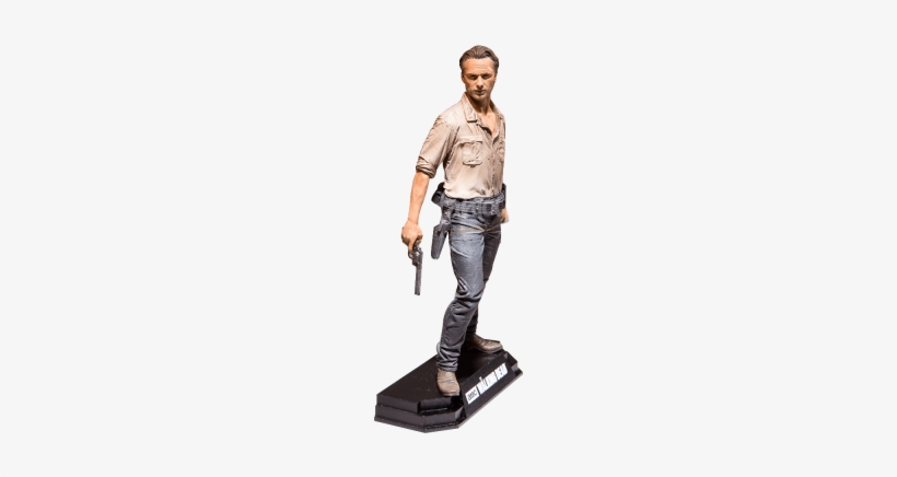 Mcfarlane ウォーキング デッド カラー トップス レッド ウェーブ リック グライムズ 7, transparent png