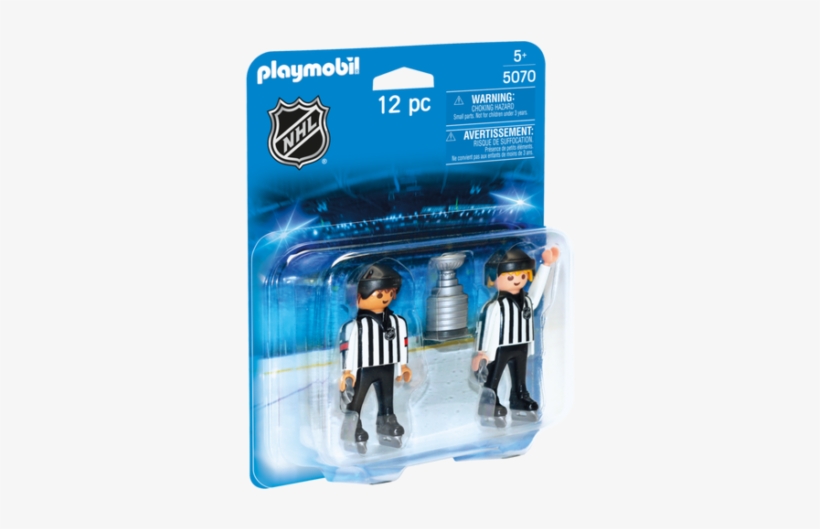 Playmobil 5070 Nhl Referees With Stanley Cup Mip / - Playmobil Nhl Referees With Stanley Cup, transparent png