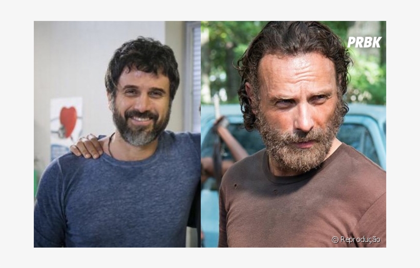 Eriberto Leão Como Rick Grimes De &quot - Se The Walking Dead Fosse Brasileiro, transparent png