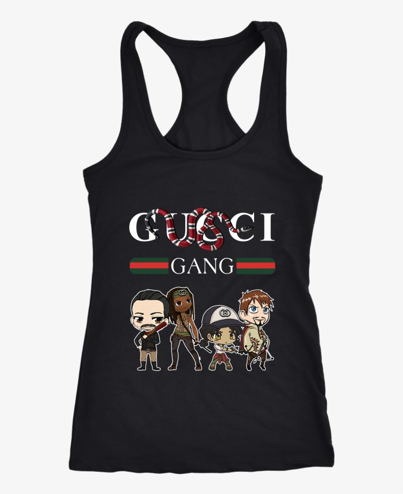 Gucci Snake Gang Daryl Dixon Rick Grimes Negan The - Cute Class Of 2019 Shirts, transparent png
