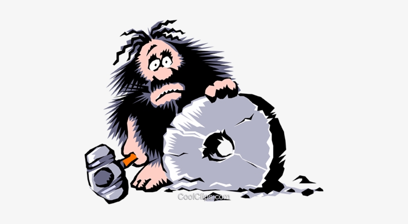 Cartoon Cavemen Royalty Free Vector Clip Art Illustration - Cave Man Guide To Training And Development [book], transparent png