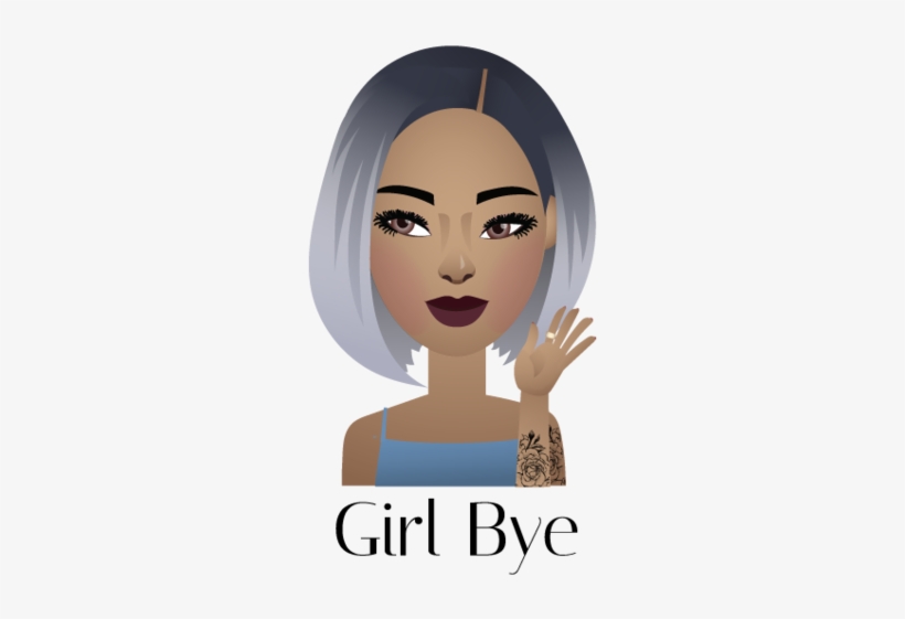 Girl Bye Bitmoji, transparent png