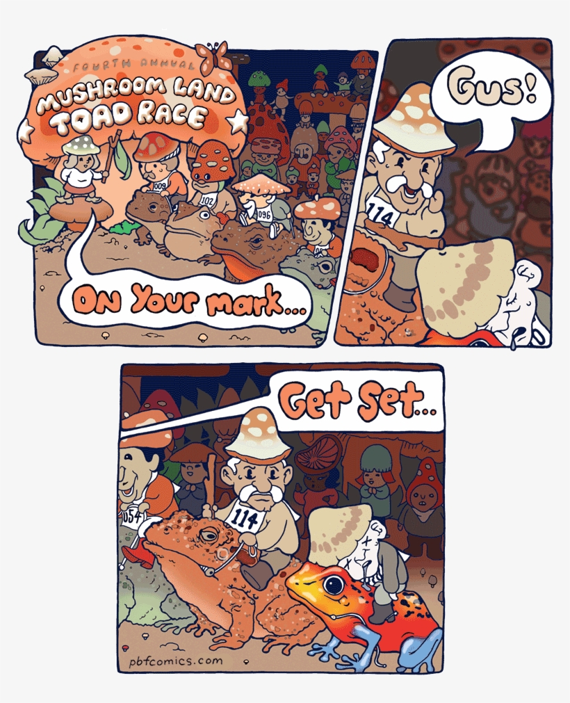 Toad Race - « - Perry Bible Fellowship Fat, transparent png