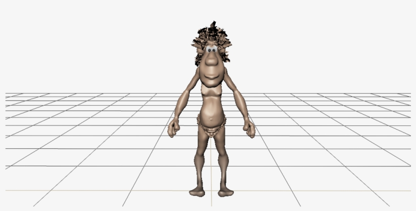 Progress Of 3d Caveman Character Design- Modelled In - Autodesk Mudbox, transparent png