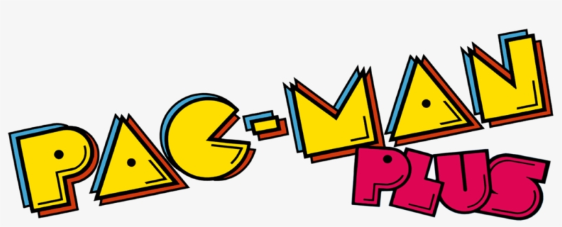Pac Man Plus Logo By Ringostarr39-d7uew9v - Pac Man Plus Logo, transparent png