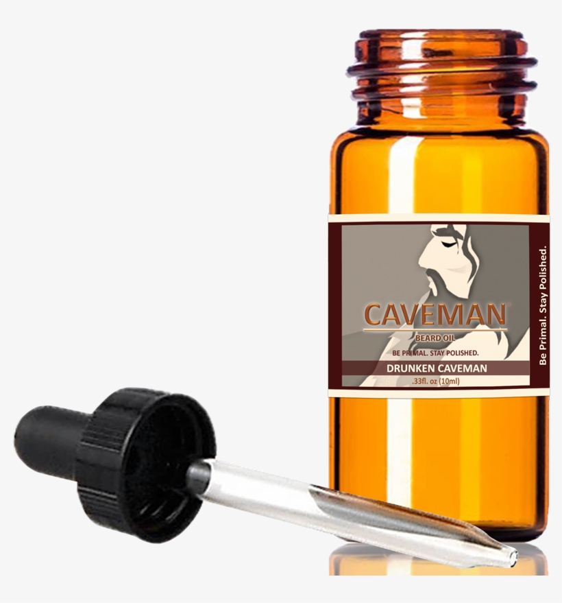 Drunken Caveman Beard Oil - Caveman Island Breeze Beard Oil Leave In Conditioner, transparent png