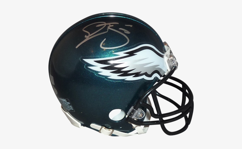 Donovan Mcnabb Autographed Philadelphia Eagles Mini - Antonio Brown Signed Pittsburgh Steelers Riddell Mini, transparent png