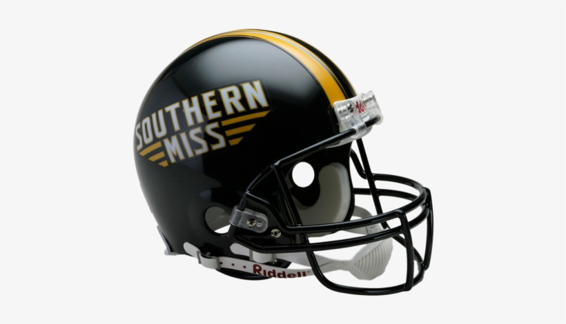 Southern Mississippi Golden Eagles Full Size Authentic - New England Patriots Helmet, transparent png