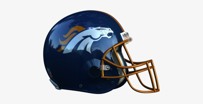 Denver Broncos Team Helmet & Logo Double Magnet Pack - Packers Vs Bears Helmets, transparent png