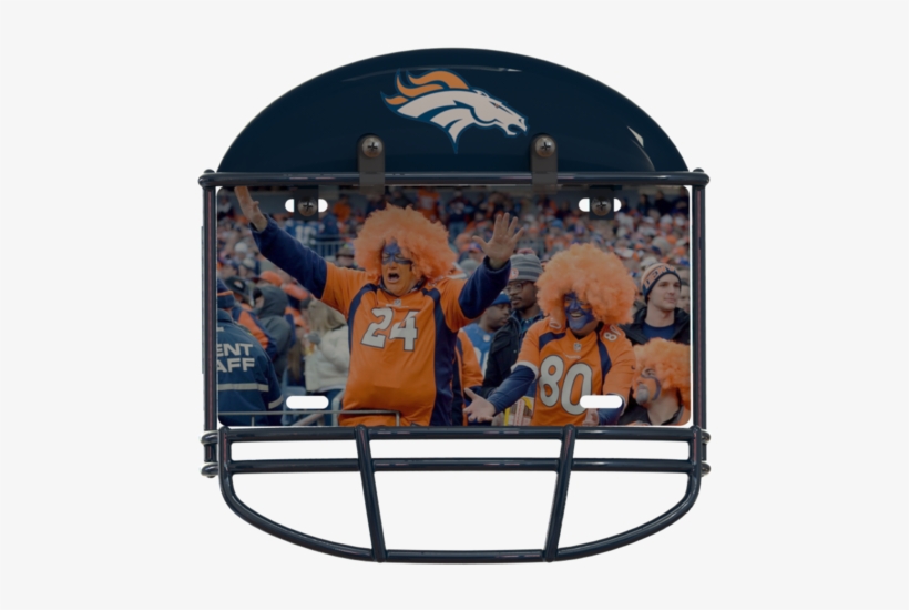 Denver Broncos Helmet Frame - Denver Broncos, transparent png