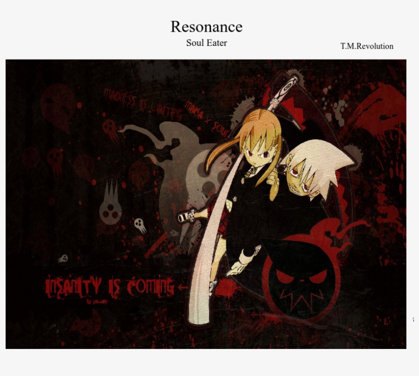 Resonance Sheet Music Composed By T - Los Mejores Wallpapers Hd Anime, transparent png