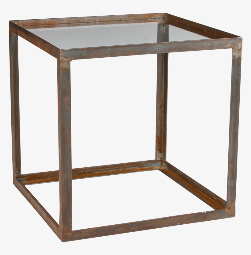 Mendocino End Table - Satsbord Silver, transparent png