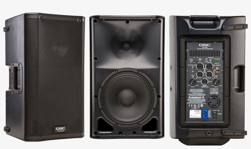 K10 Powered Speaker - Qsc K10, transparent png