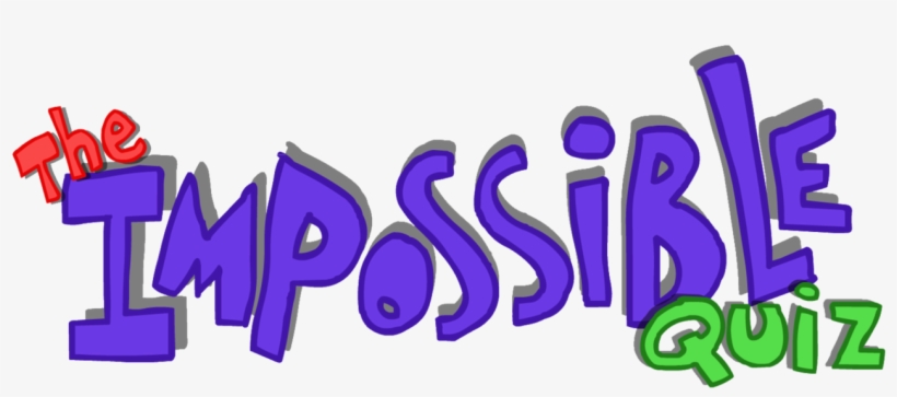 Impossible Quiz Title, transparent png