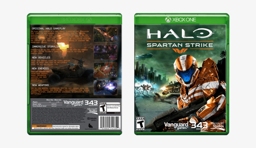 Spartan Strike Box Art Cover - Tom Salta / Halo: Spartan Strike, transparent png