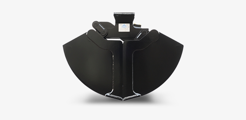 Clamshell Bucket With Horizontal Cylinder - Chair, transparent png
