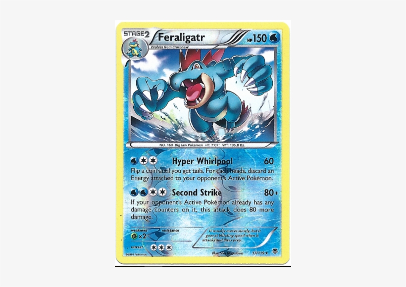 Feraligatr Png, transparent png