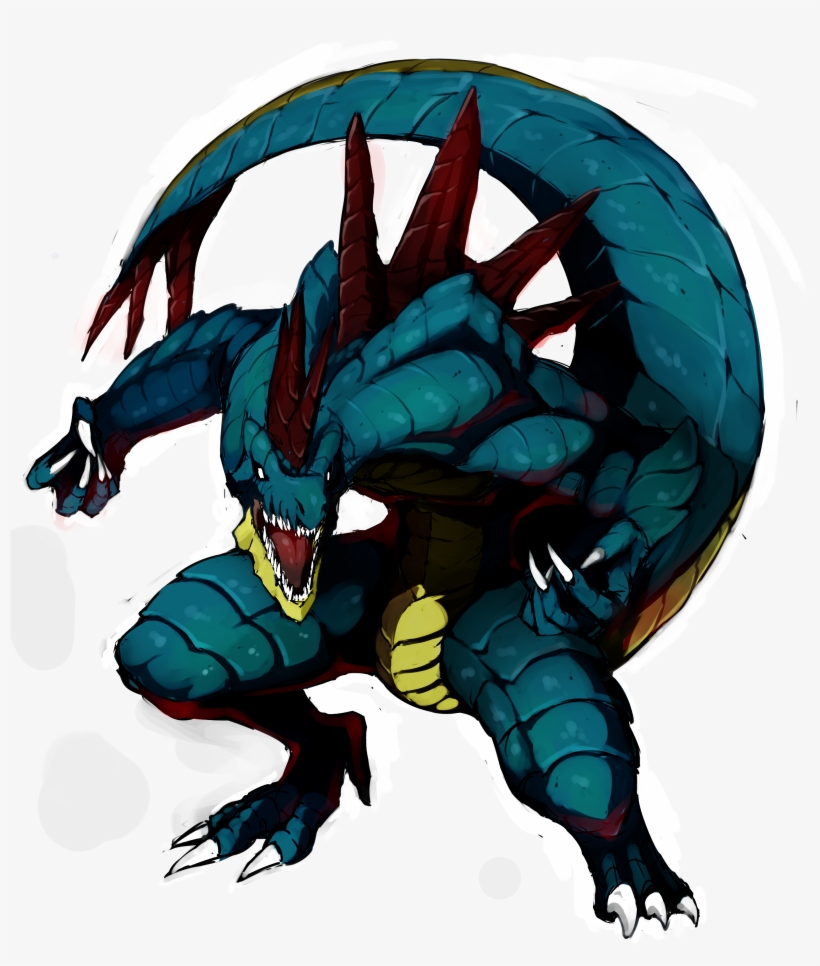 Resized To 28% Of Original - Feraligatr, transparent png