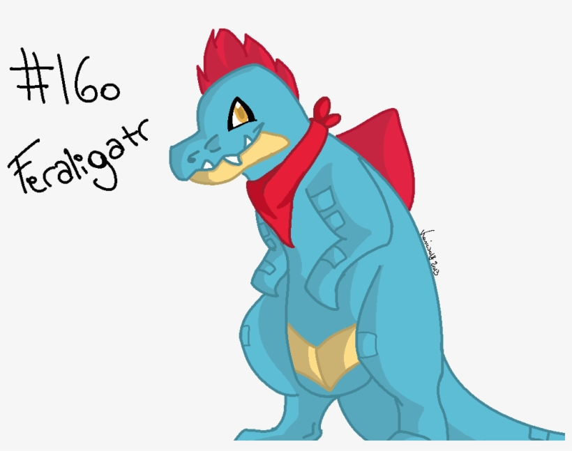 Feraligatr, transparent png