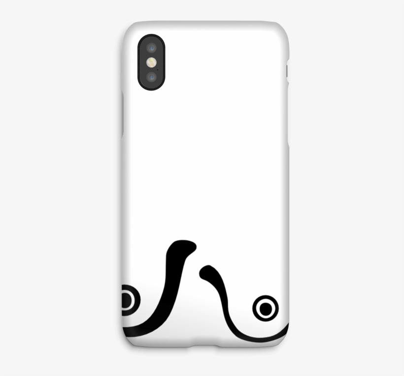 Boobs Case Iphone X - Iphone X, transparent png