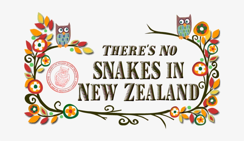 There's No Snakes In New Zealand - New Zealand, transparent png