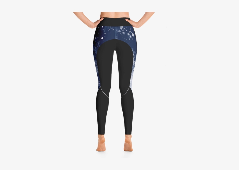 Watercolor Droplets Yoga Leggings - Altinofashion Altino Earth Girl Yoga Pants - #4af09a, transparent png