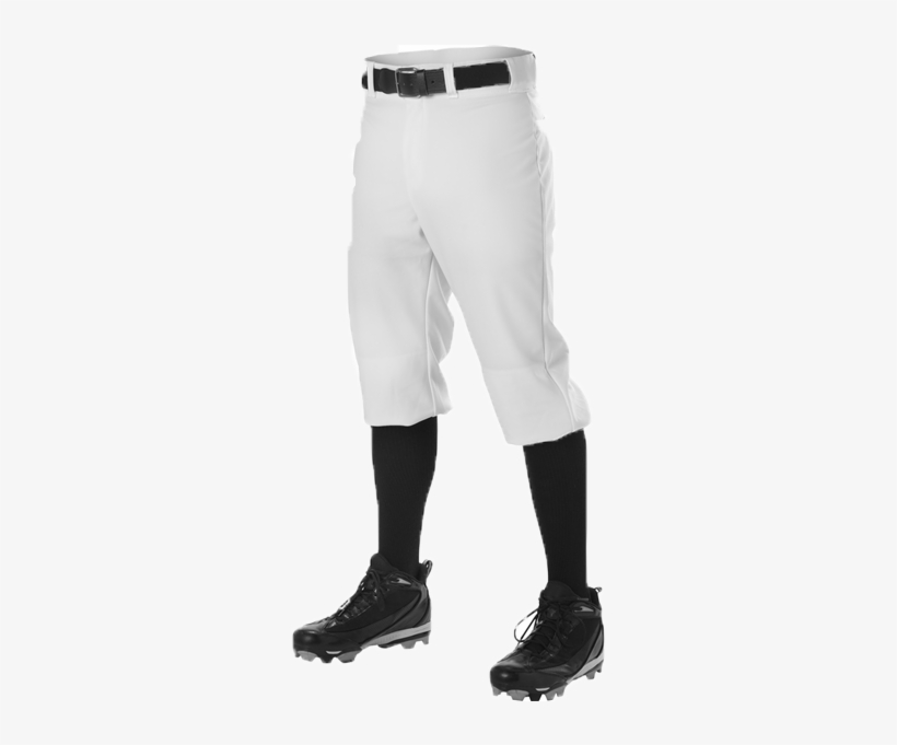 Alleson Knicker White Youth Adult Baseball Pants 605pkny Pinstripe