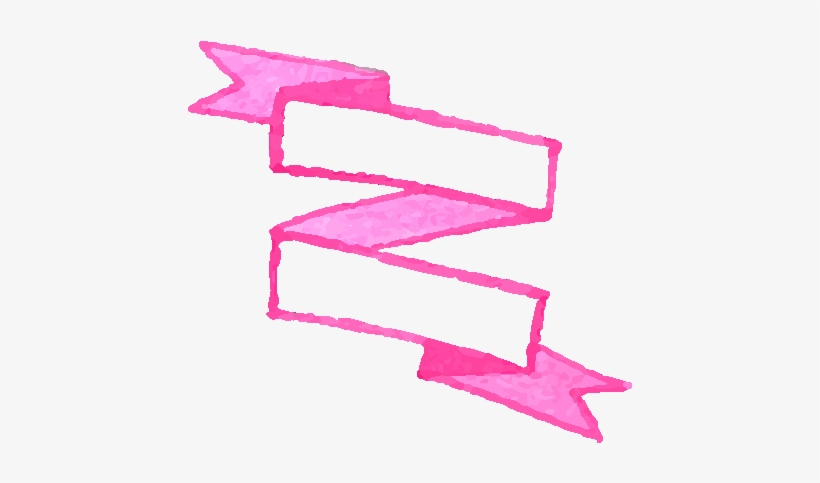 Banner Watercolour Watercolor Ribbon Ftestickers - Blue, transparent png