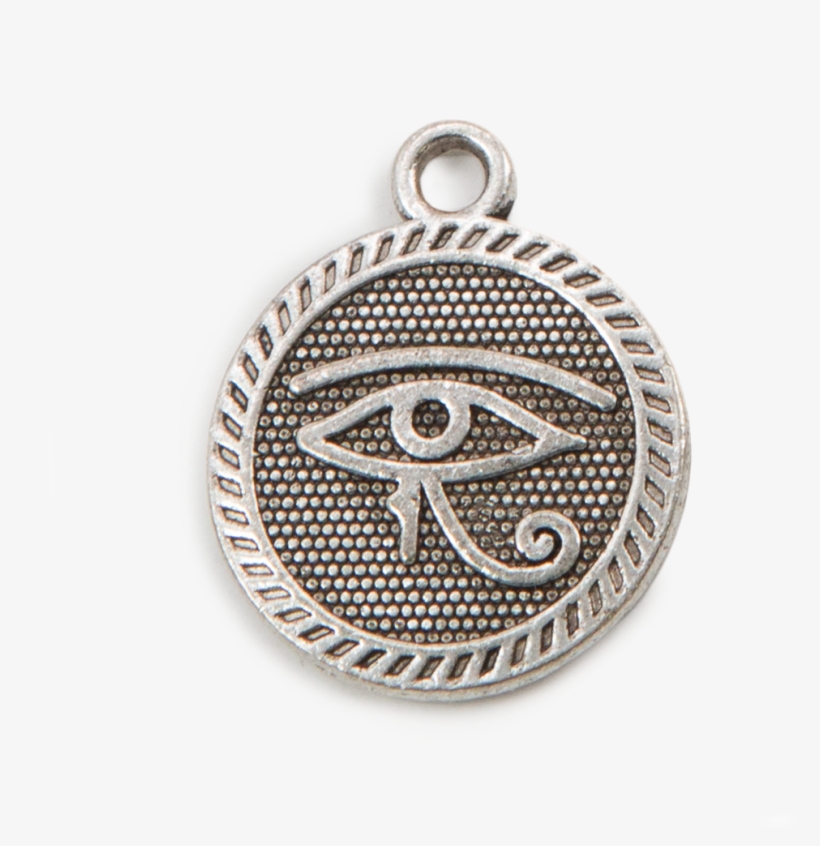 Silver Eye Of Horus Charm - Eye Of Horus, transparent png