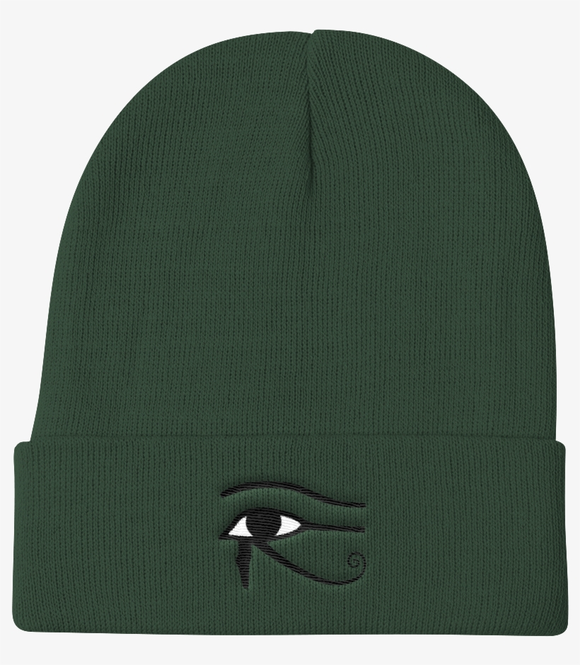 Chocolate Ancestor, Llc- Eye Of Horus Knit Beanie ${varant - Beanie, transparent png