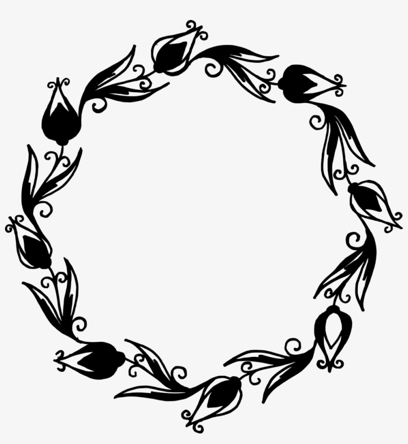 Circle Flower Png, transparent png