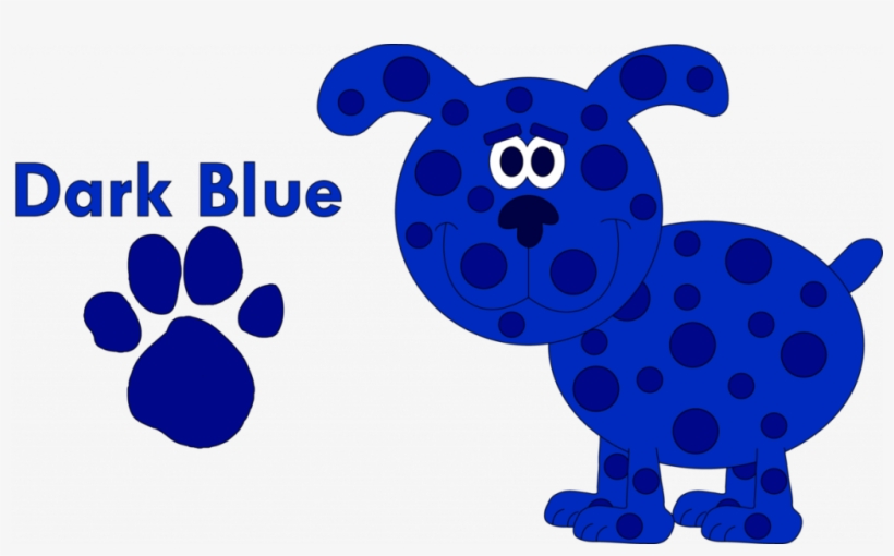Pictures Of Blues Clues - Blue's Clues Dark Blue, transparent png