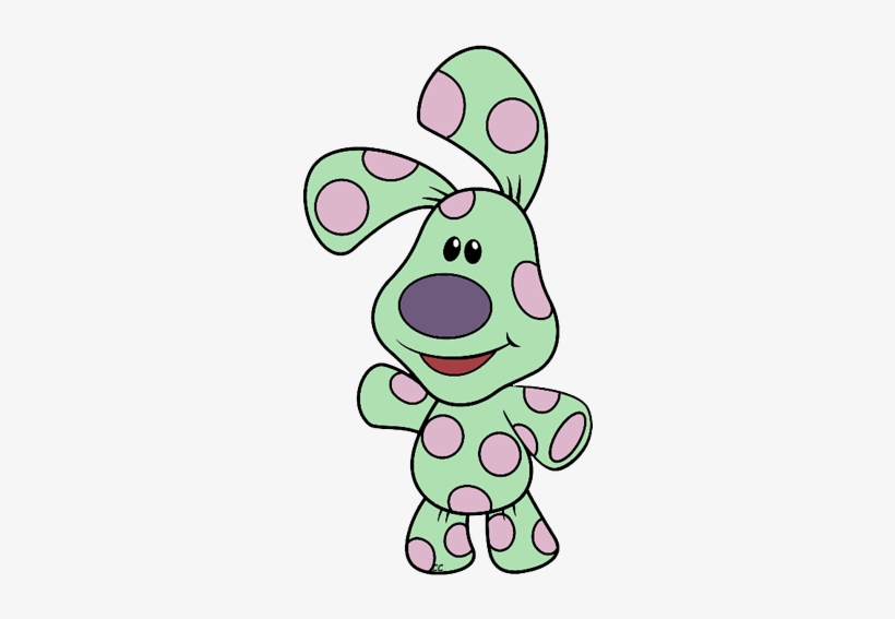 Blue S Clues Art - Polka Dots From Blues Clues, transparent png
