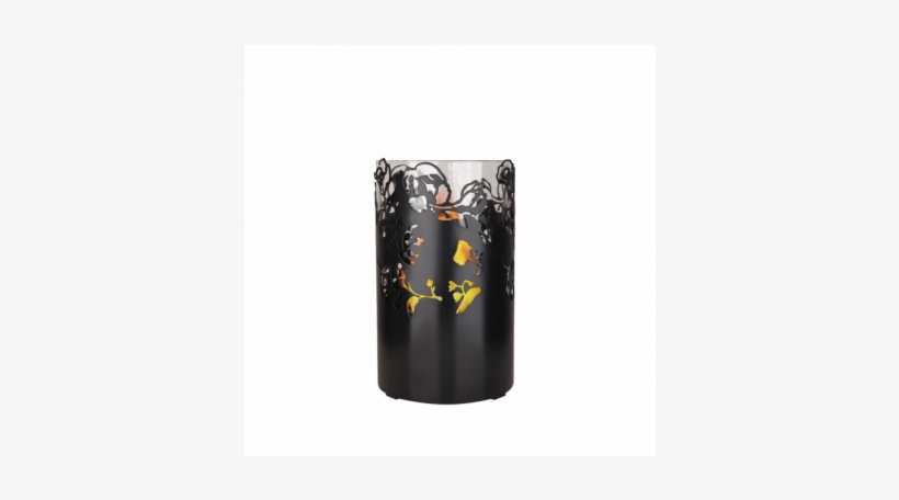 Ethanol Fireplace Knap Flower Circle - Tischkamin Blackflower - Von Happyfire Schwarz Kamine, transparent png