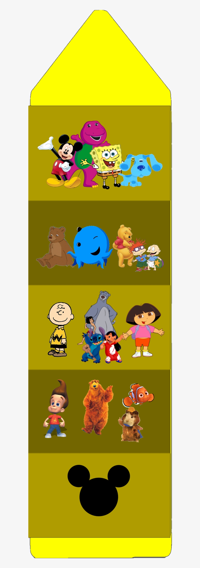 Yellow Crayon Blues Clues And Mickeys Clues Pinterest - Blues Clues Yellow Crayon, transparent png