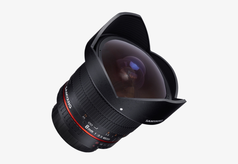 1551771755 - Samyang 8mm F3.5 As If Mc Ii Dh Fisheye Lens - Micro, transparent png