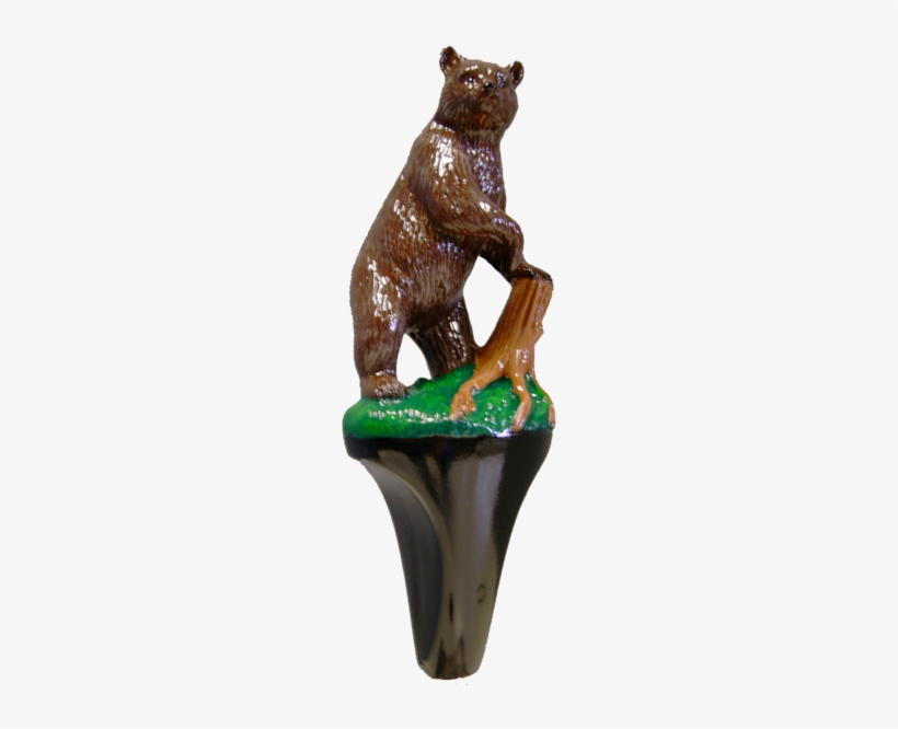 Beer Tap Handles For Sale, Standing Bear Pin Tap Handle, - Statue, transparent png