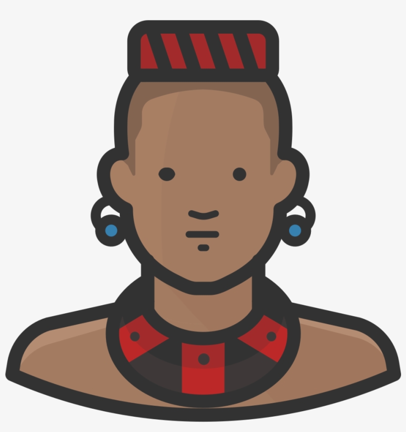 Download Svg Download Png - African Man Icon, transparent png