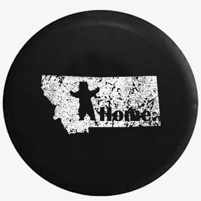 Montana Standing Bear Home State Edition Jeep Camper - Spare Tire, transparent png