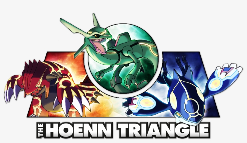 Pokémon The Hoenn Triangle Giveaway Groudon, Kyogre, - Pokémon Universe, transparent png