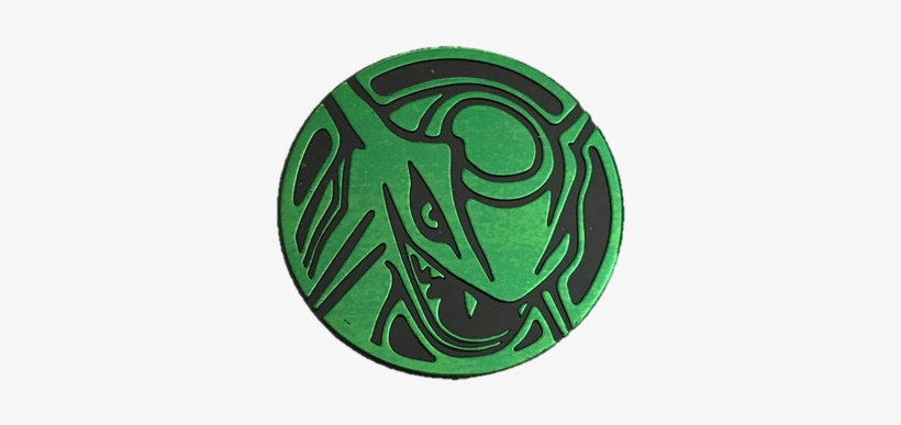 Rayquaza Coin - Circle, transparent png