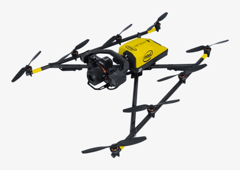 Intel Drones To Help Restore Great Wall Of China - Intel Falcon 8+ Drone, transparent png