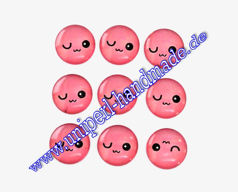 Emoji Cabochon, 14 Mm, Slightly Smiling Face With Winking - Smiley, transparent png