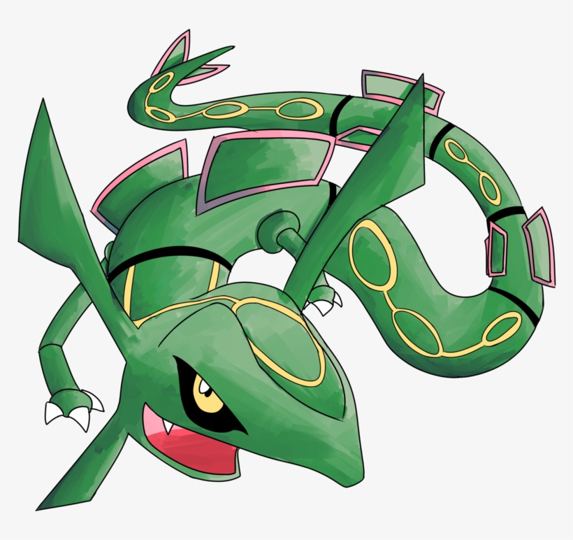 Rayquaza Transparent Chibi Vector Transparent Stock - Illustration, transparent png