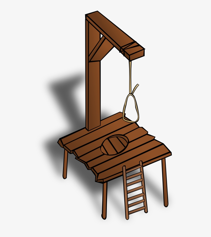Gallows, Hanging, Wooden, Construction, Punishment - Capital Punishment Clipart, transparent png