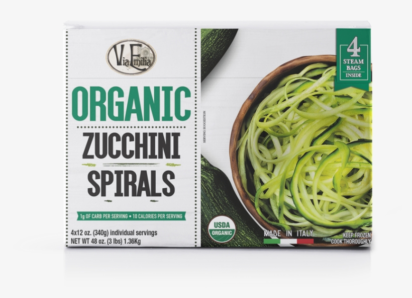 Zucchini Spirals 4pack - Zucchini, transparent png