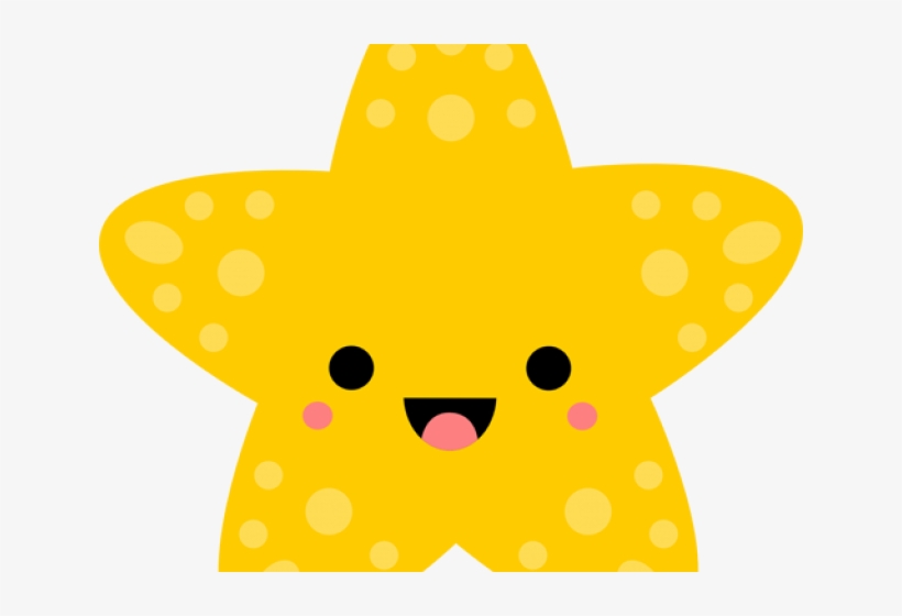 Cutestarfish Clipart, transparent png
