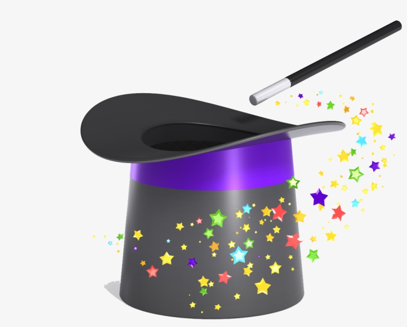 Magic Hat Png Resolution - Magic Top Hat Clipart, transparent png